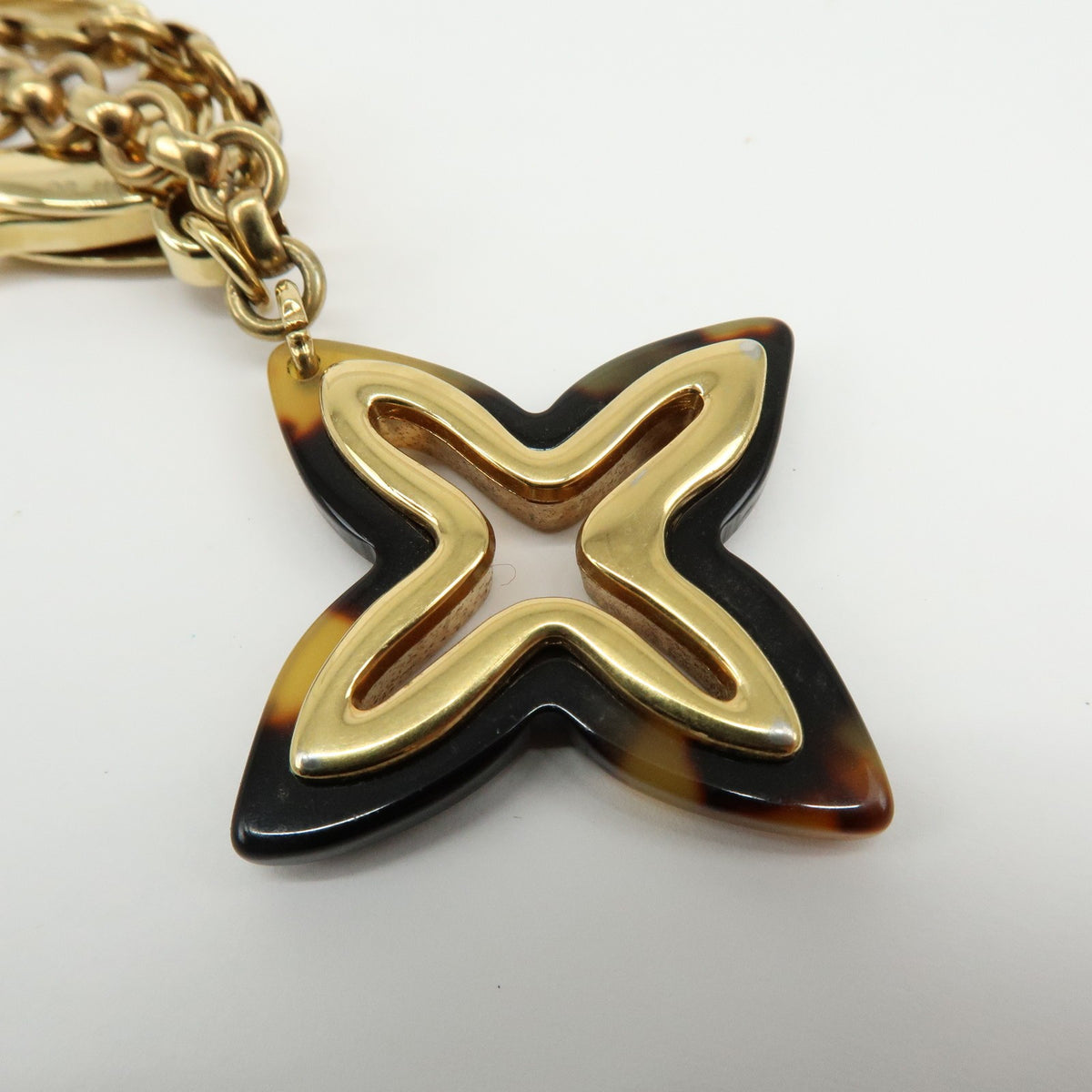 Louis Vuitton Insolence Bag Charm Metal and Tortoise, Gold, Metal, Charm