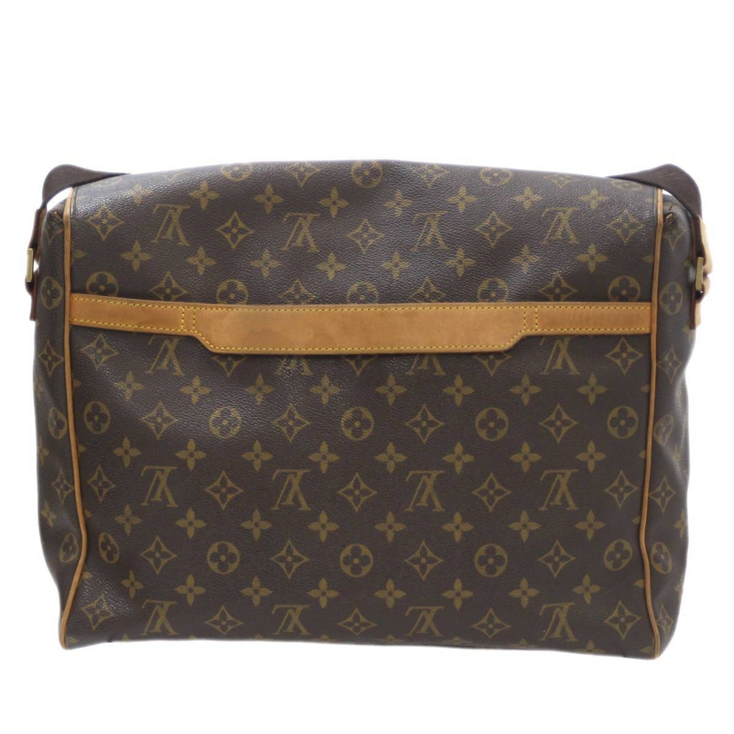 Louis Vuitton Abbesses, Brown, Canvas, shoulder