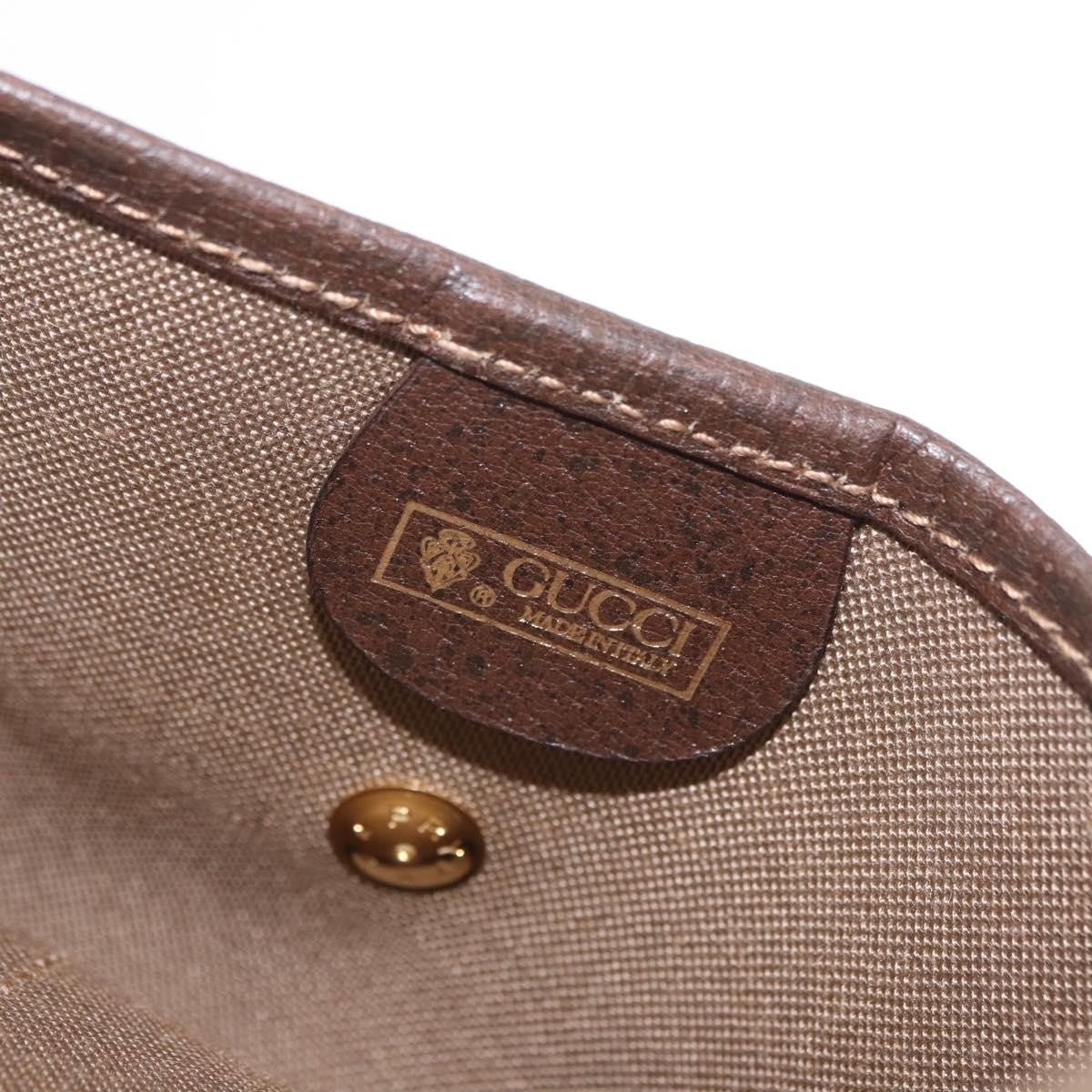 Gucci Sherry line Canvas, Beige, PVC, Clutch