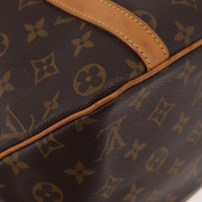 Louis Vuitton Shopping Sac Monogram Canvas, Brown, Canvas, Handbag