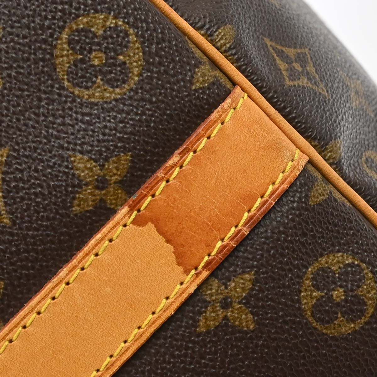 Louis Vuitton Keepall Bandouliere Monogram Canvas, Brown, Canvas, Travel Bag