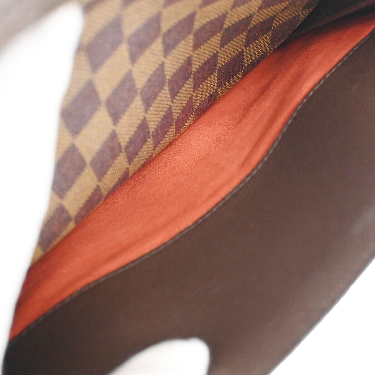 Louis Vuitton Triana, Brown, Canvas, handbag