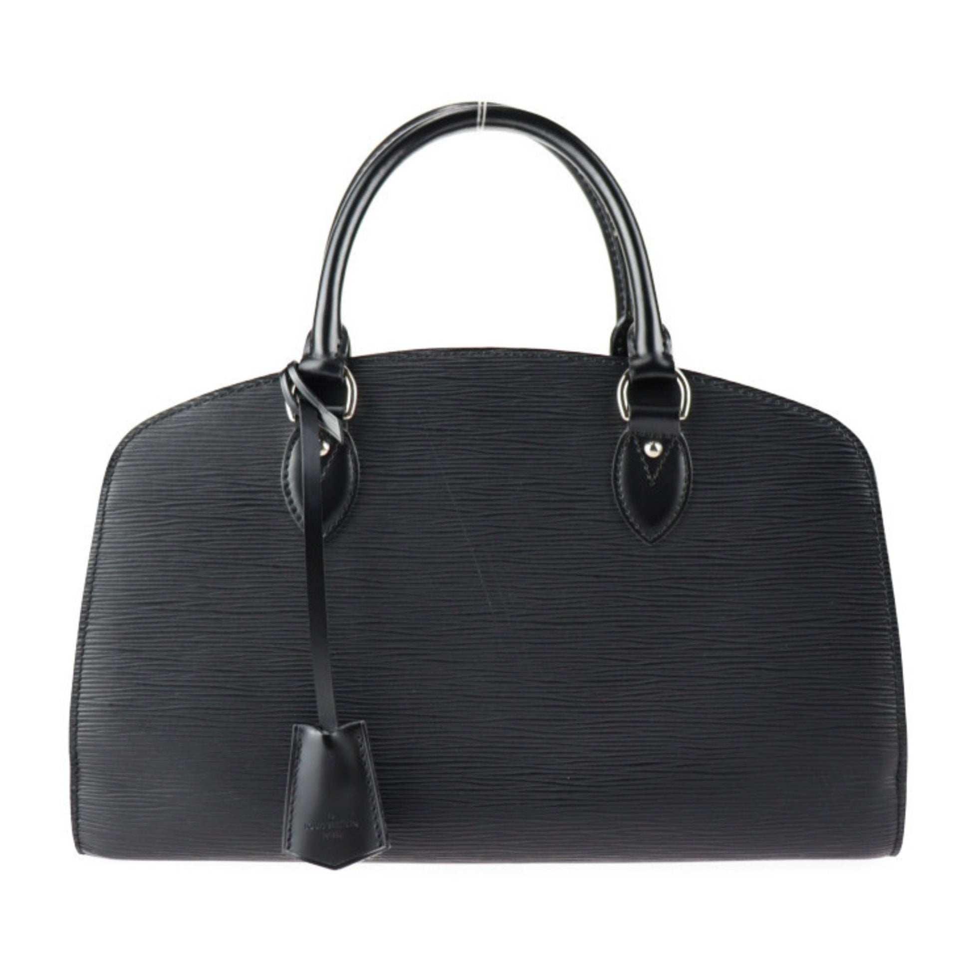 Louis Vuitton Pont Neuf, Black, Leather, handbag