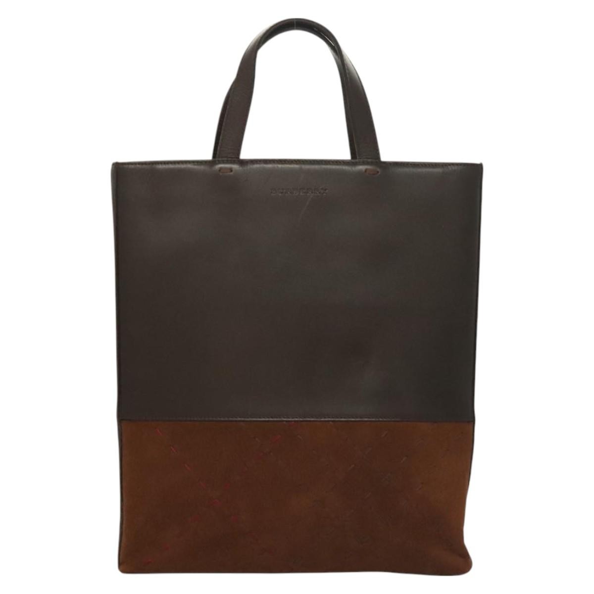 Burberry Vintage Leather, Brown, Leather, Handbag