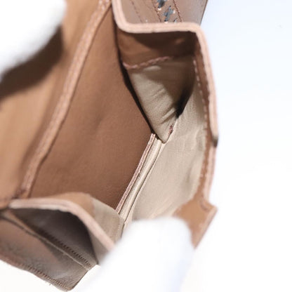 Bottega Veneta Vintage Front Pocket Waist Leather, Brown, Leather, Clutch