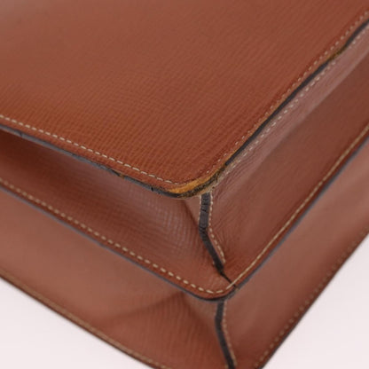 Loewe Anagram Business Leather, Brown, Leather, Briefcase