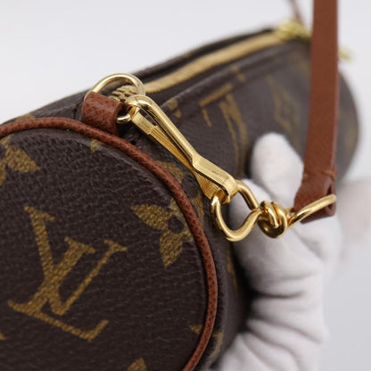 Louis Vuitton Papillon Pochette Monogram Canvas, Brown, Canvas, Clutch