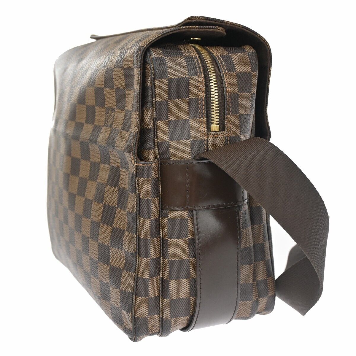 Louis Vuitton Naviglio, Brown, Gold Plated, backpack