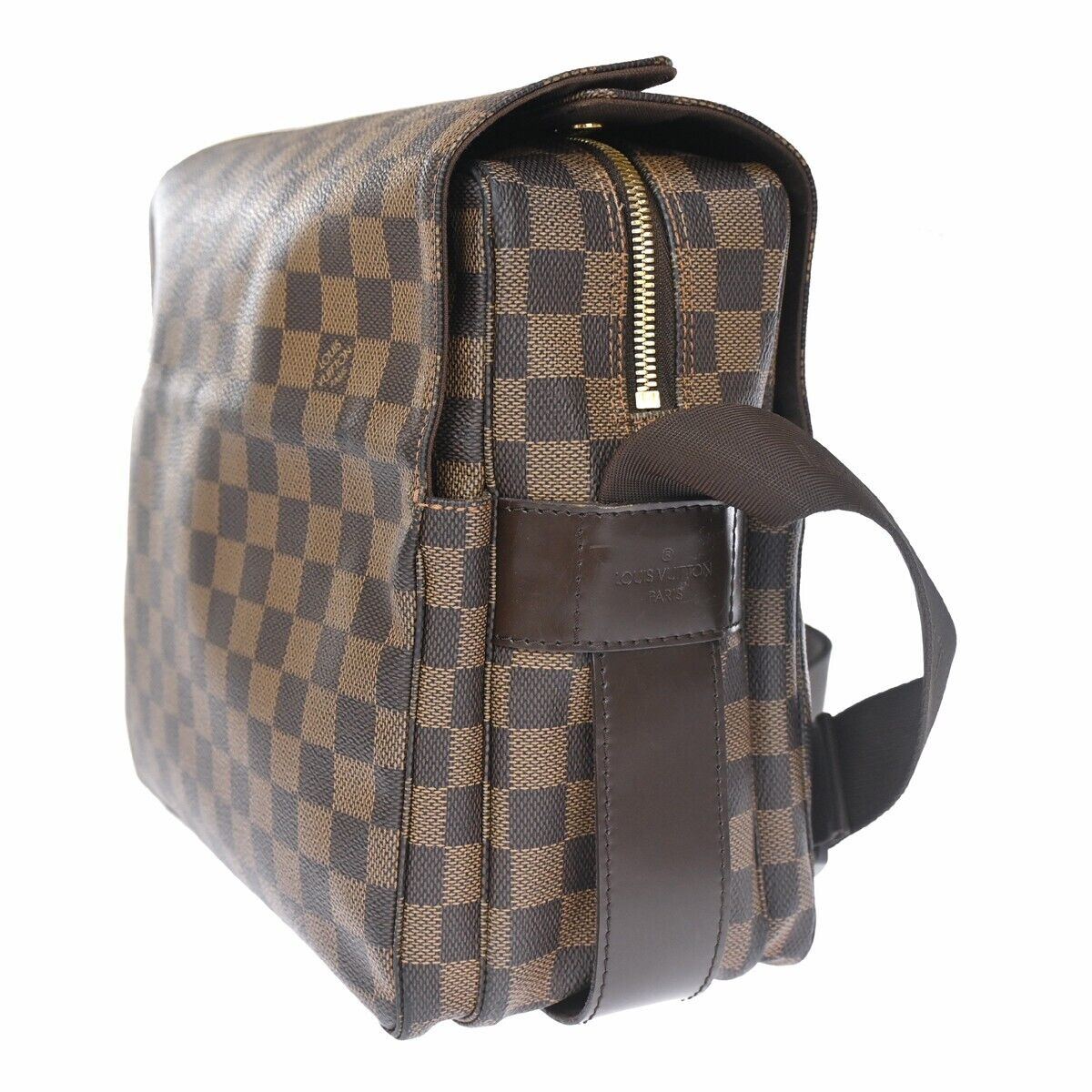 Louis Vuitton Naviglio, Brown, Gold Plated, backpack