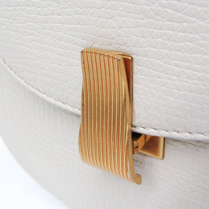 Bottega Veneta Palmellato Convertible Belt Leather, White, Leather, Handbag