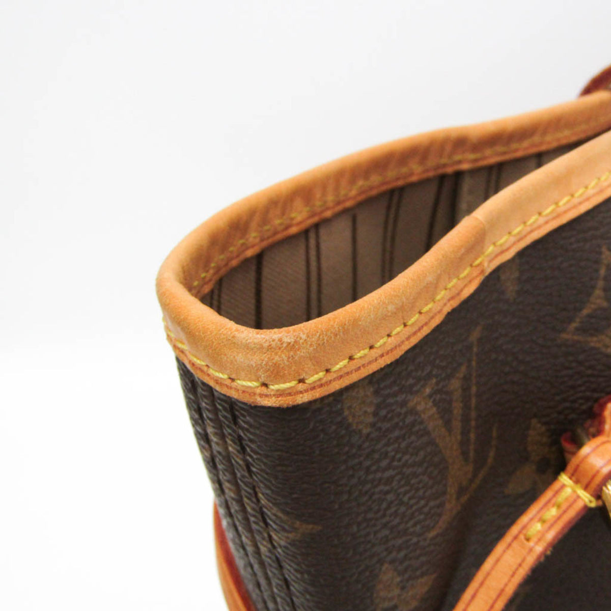 Louis Vuitton Neverfull Monogram Canvas, Brown, Canvas, Tote Bag