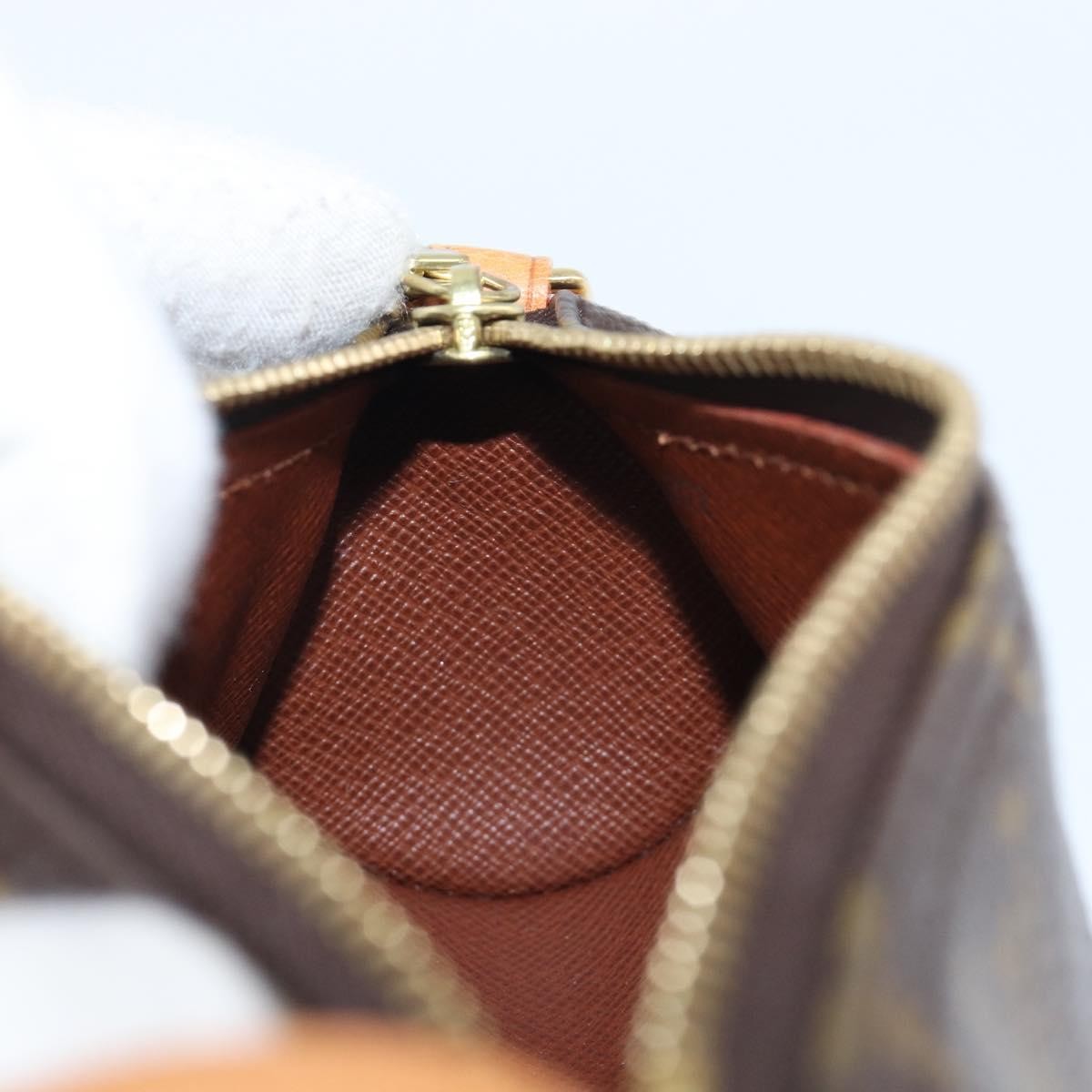 Louis Vuitton Papillon Pochette Monogram Canvas, Brown, Canvas, Clutch