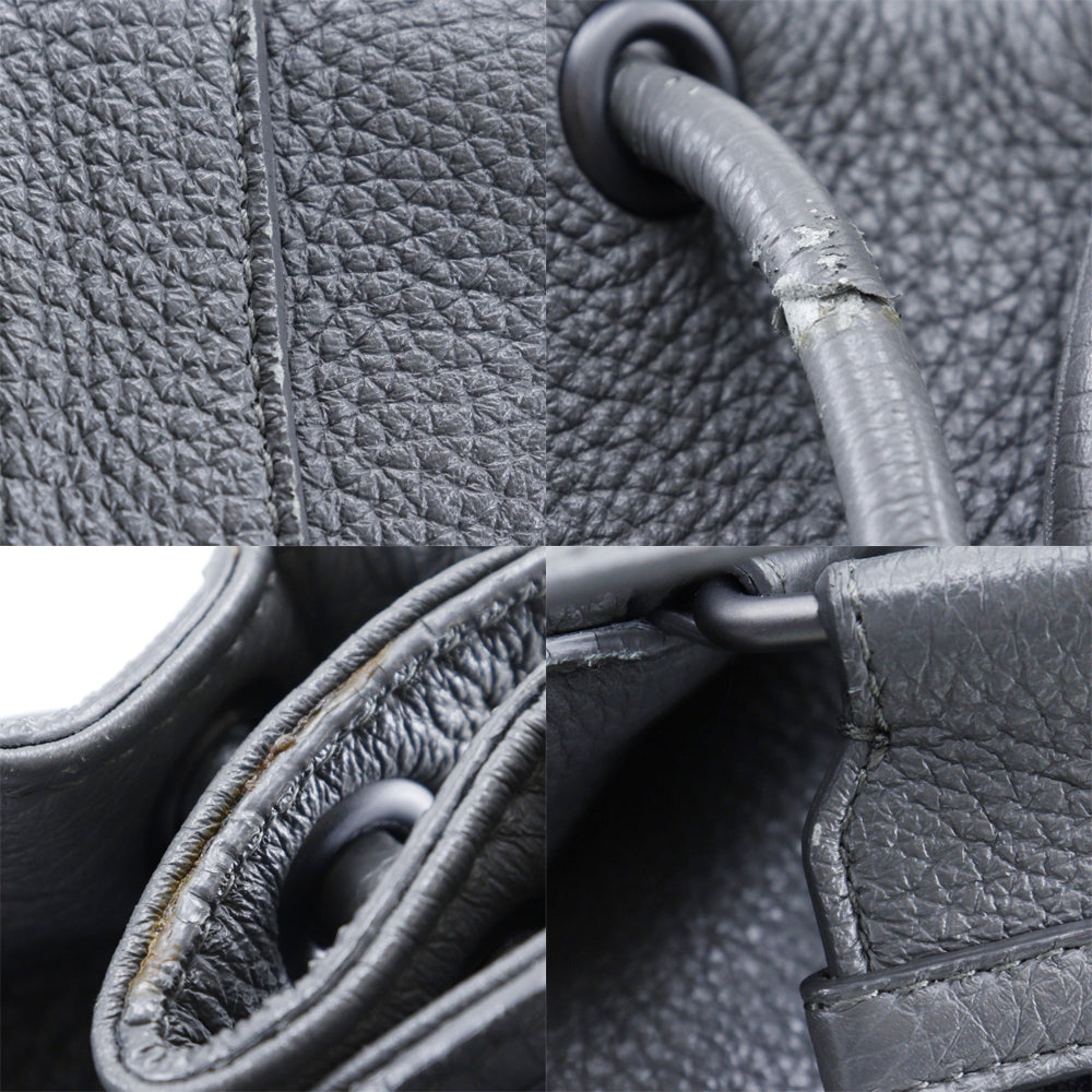 Bottega Veneta Intrecciato, Grey, Leather, backpack