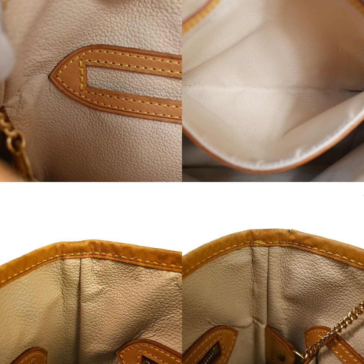 Louis Vuitton Bucket PM, Brown, Canvas, handbag