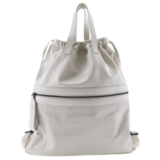 Bottega Veneta, Beige, Leather, backpack