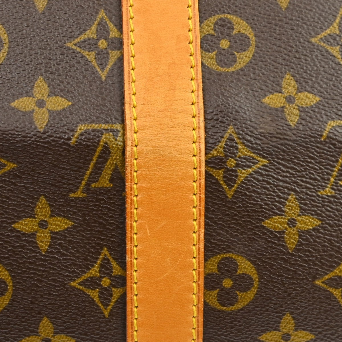 Louis Vuitton Keepall Monogram, Brown, Canvas, Travel Bag