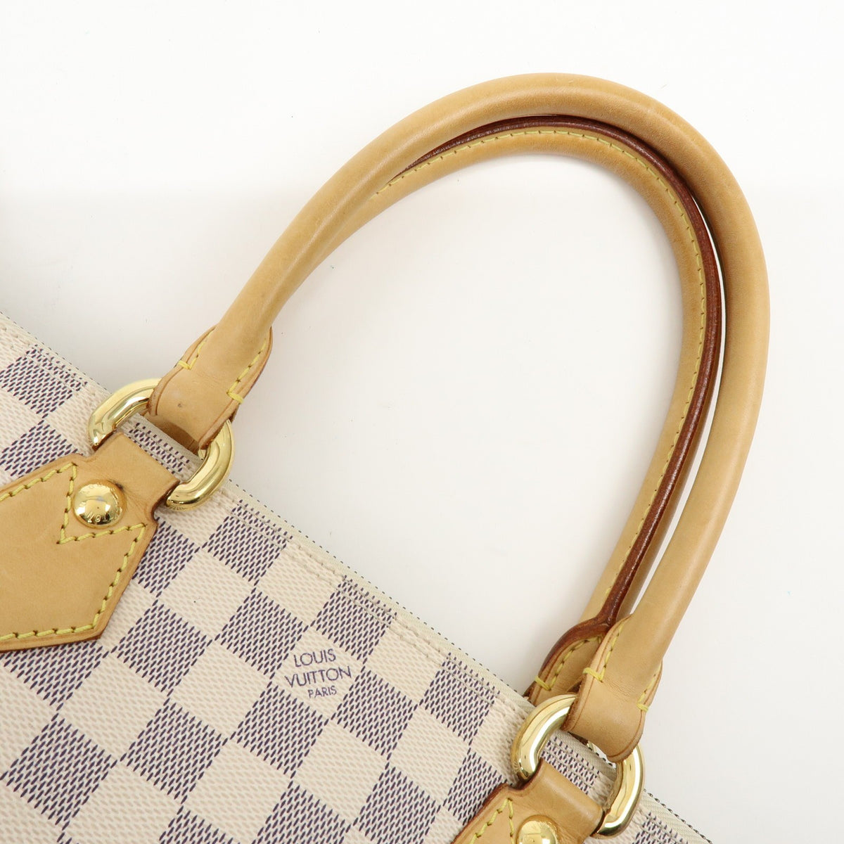 Louis Vuitton Saleya Damier, Beige, Canvas, Handbag