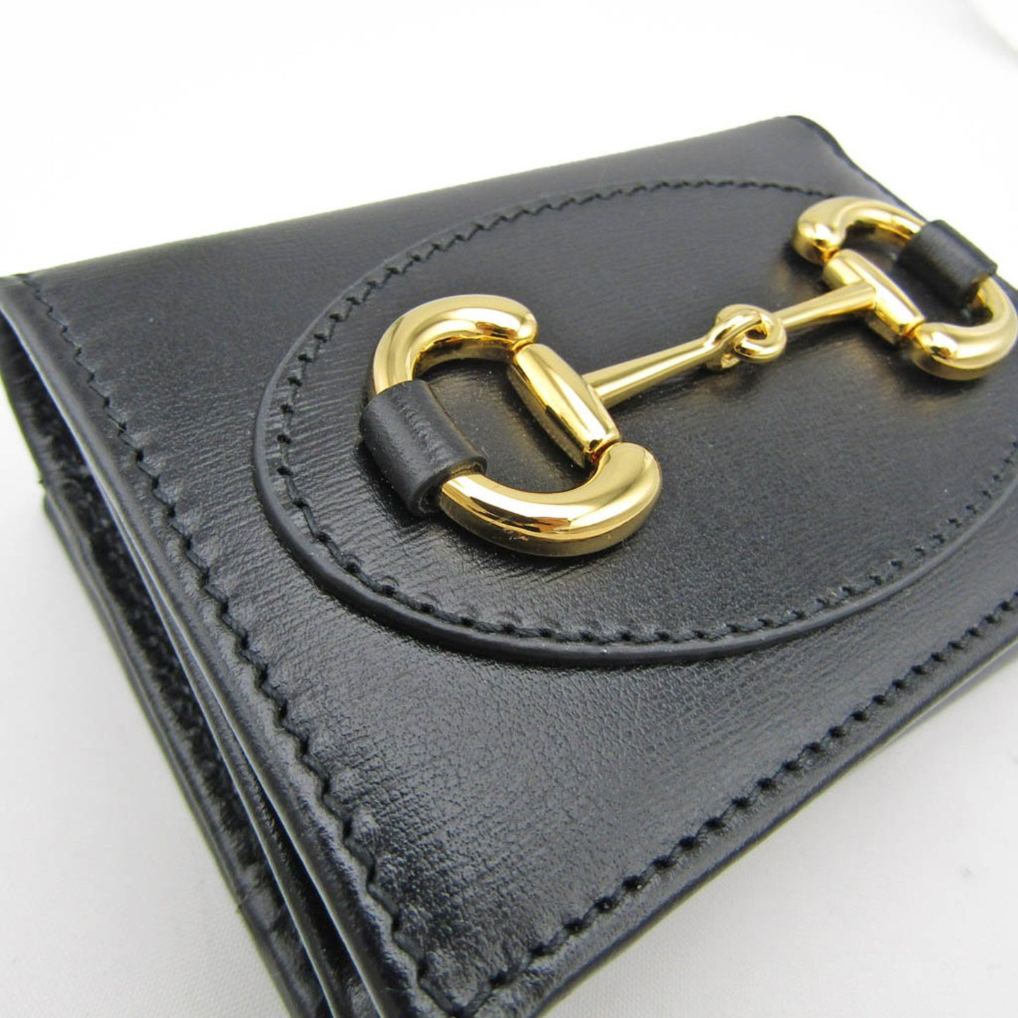 Gucci Horsebit, Black, Leather, wallet