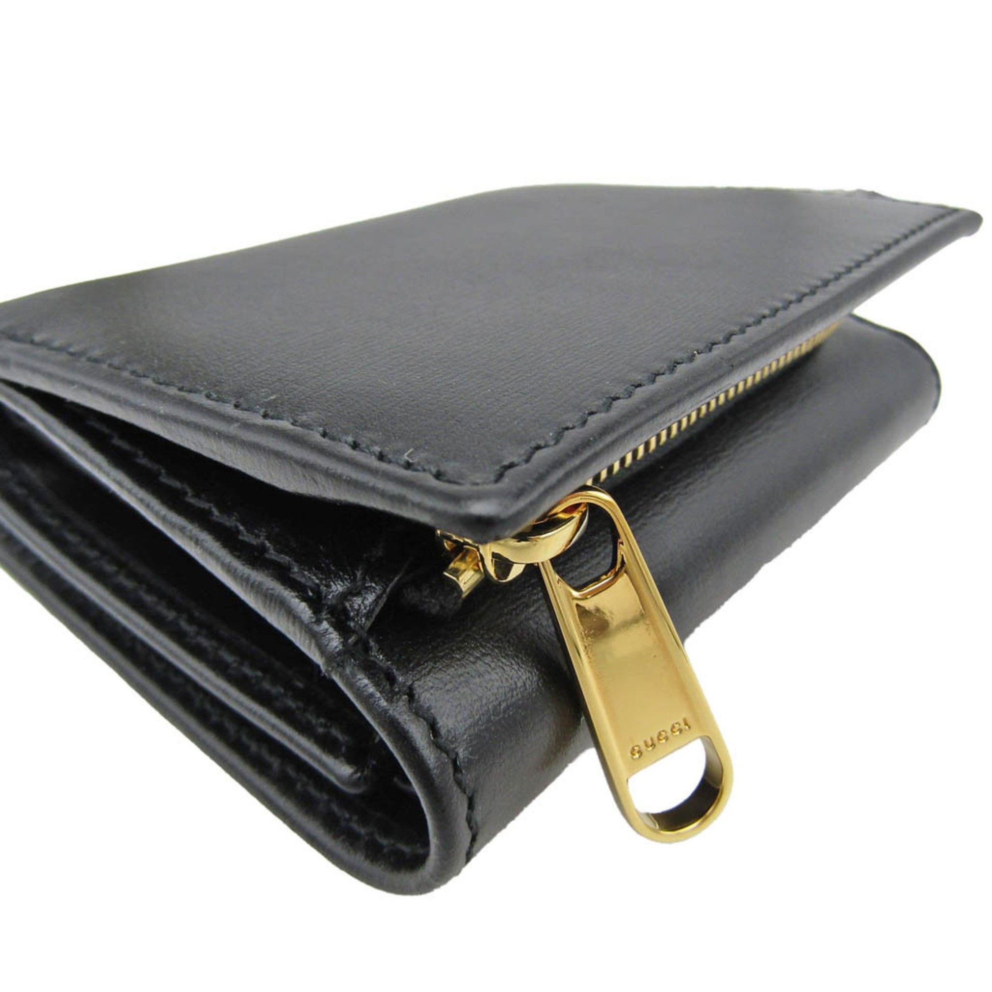 Gucci Horsebit, Black, Leather, wallet