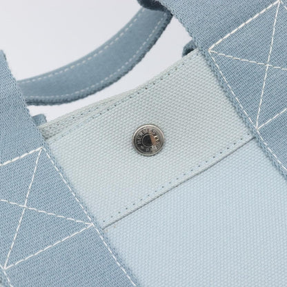 Hermes Bora Bora Toile, Blue, Canvas, Tote Bag