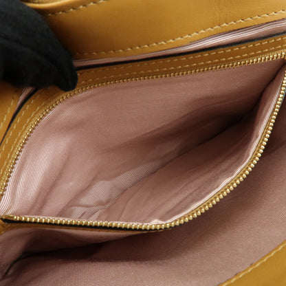 Gucci Arli Suede with Leather, Beige, Suede, Shoulder Bag