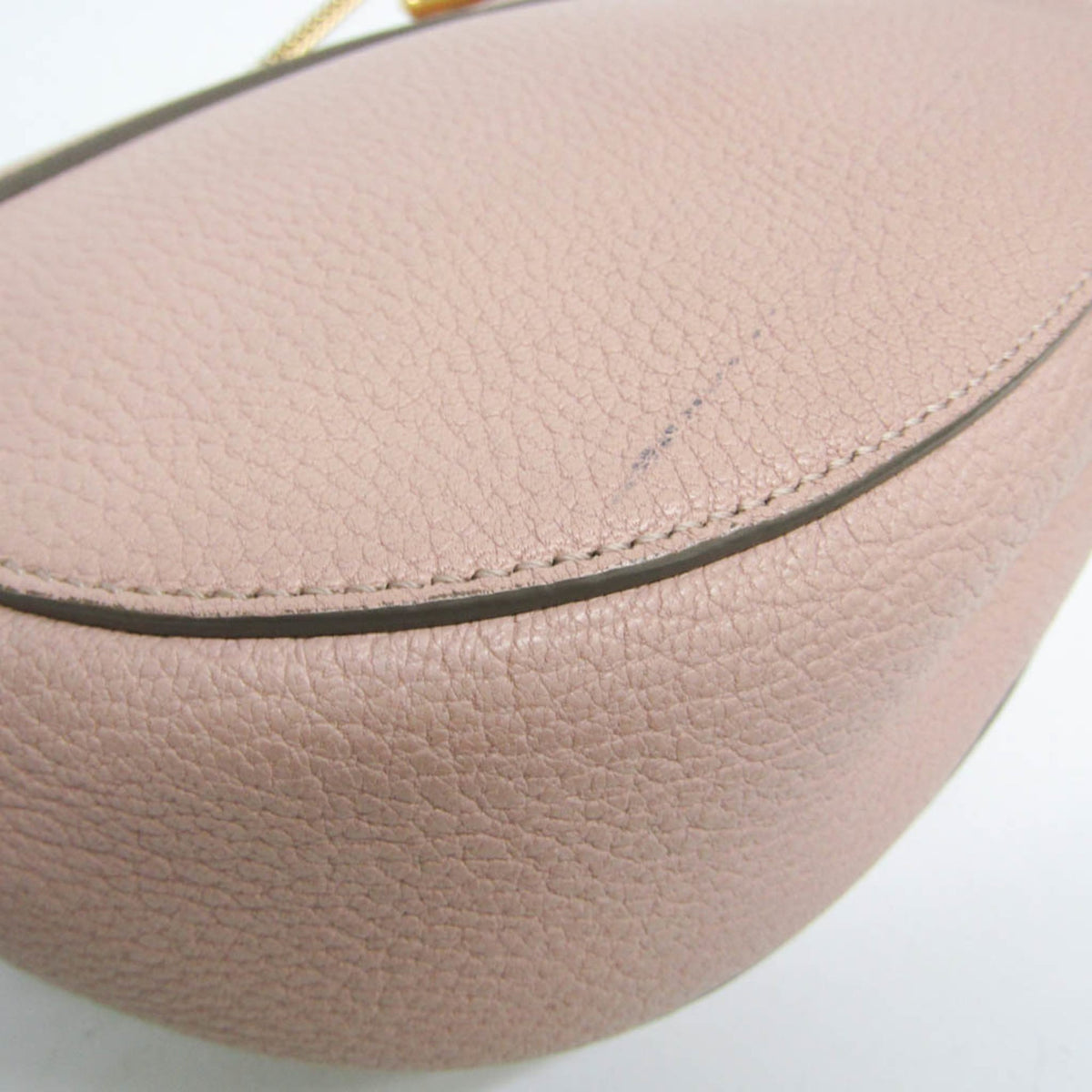 Chloe Drew Leather, Pink, Leather, Crossbody Bag