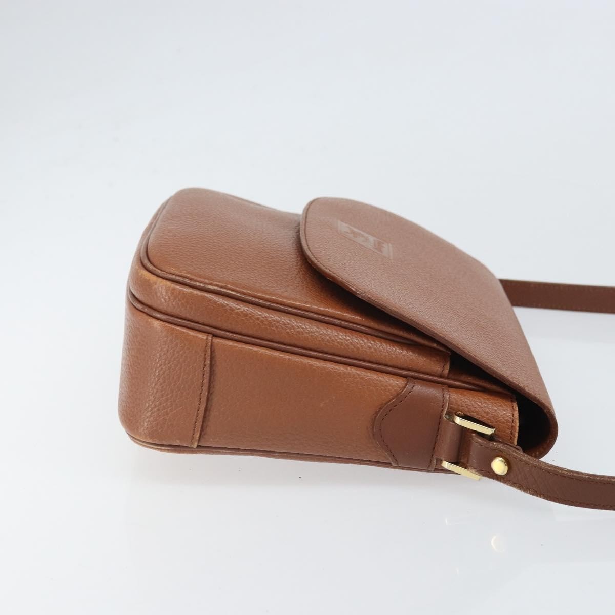 Burberry Vintage Leather, Brown, Leather, Shoulder Bag