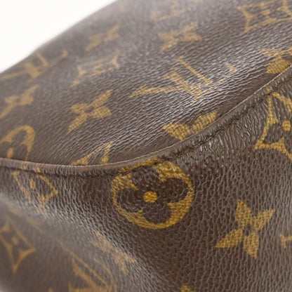 Louis Vuitton Looping Monogram Canvas, Brown, Canvas, Handbag
