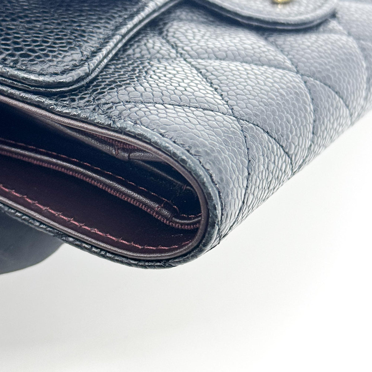 Chanel Timeless Long Wallet Lambskin, Black, Leather, Wallet