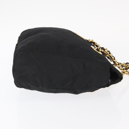 Prada Re-Edition 1995 Chain Tote Quilted Re-Nylon, Black, Nylon, Shoulder Bag