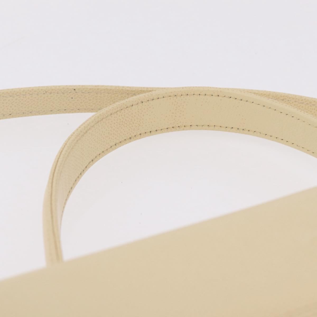 Valentino Garavani Vintage Leather, Beige, Leather, Shoulder Bag