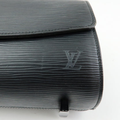 Louis Vuitton Nocturne Epi Leather, Black, Leather, Shoulder Bag