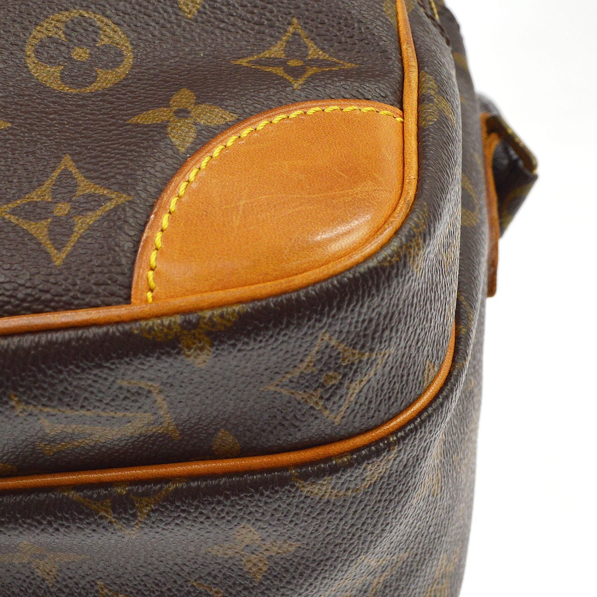 Louis Vuitton Nil Shoulder Bag Monogram Canvas, Brown, Canvas, Shoulder Bag