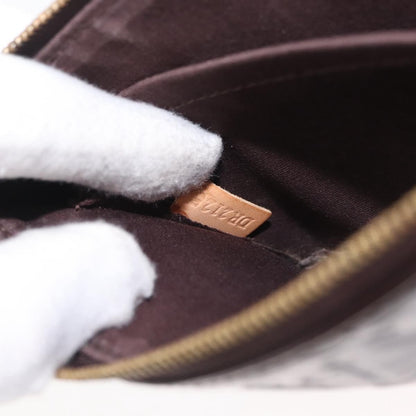 Louis Vuitton Lexington Pochette Monogram Vernis, Brown, Patent Leather, Clutch