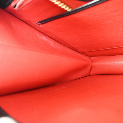 Celine Vintage Leather, Black, Leather, Shoulder Bag