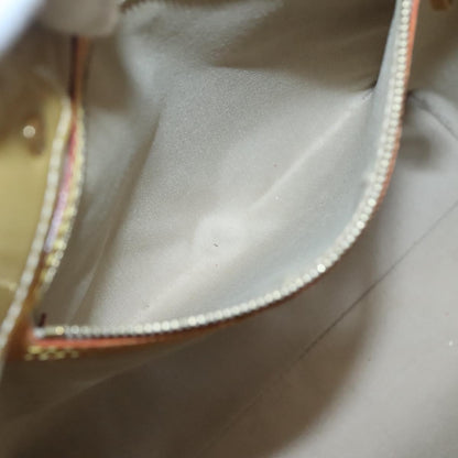 Louis Vuitton Reade Monogram Vernis, Beige, Patent Leather, Handbag