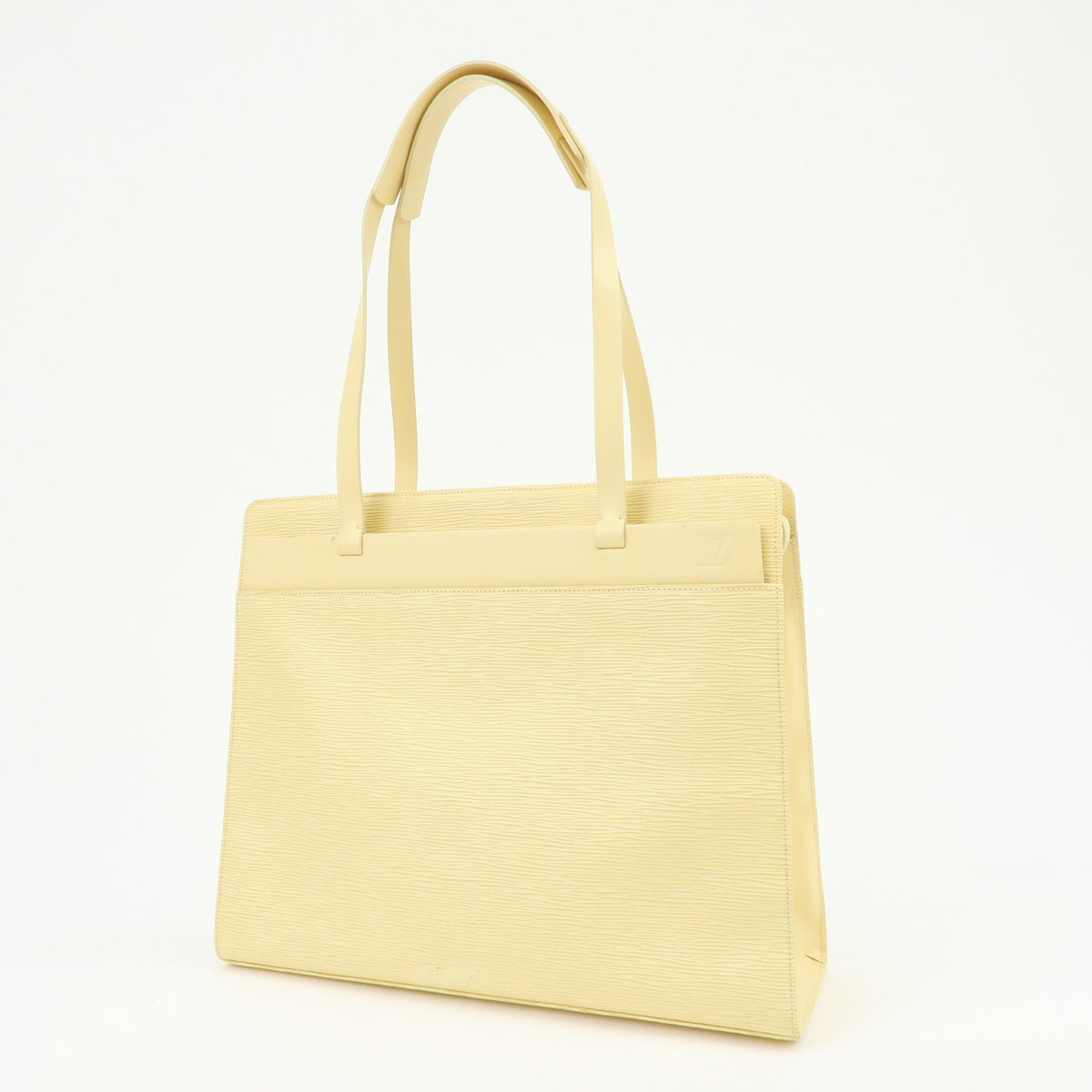 Louis Vuitton Croisette Epi Leather, Yellow, Leather, Tote Bag
