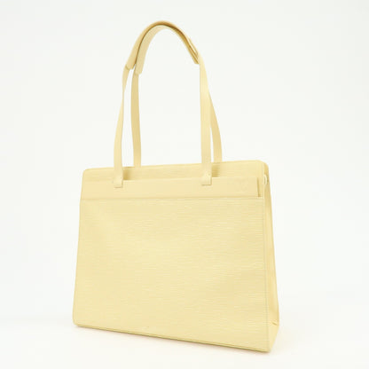 Louis Vuitton Croisette Epi Leather, Yellow, Leather, Tote Bag