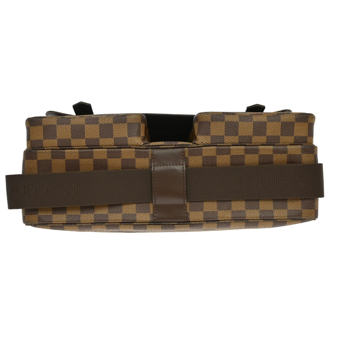 Louis Vuitton Broadway Damier Ebene, Brown, Canvas, Handbag