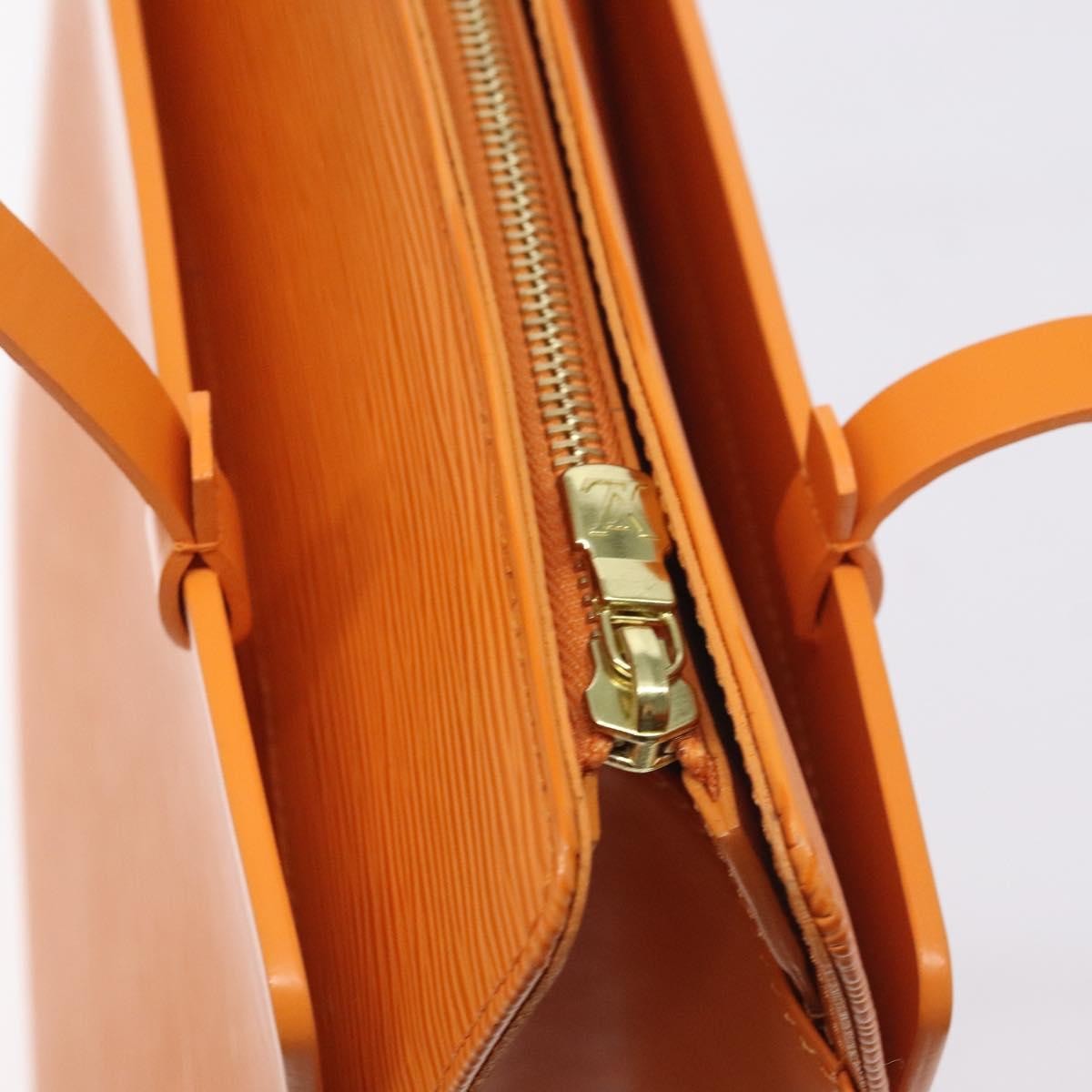 Louis Vuitton Croisette Epi Leather, Orange, Leather, Handbag
