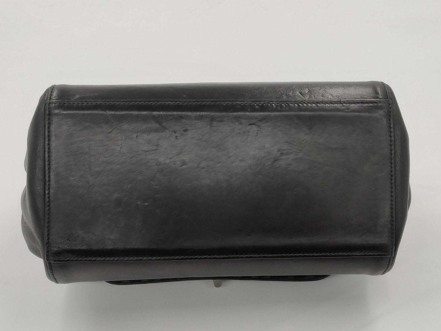 Chanel Chocolate Bar Accordion Reissue Flap Bag Quilted Lambskin with Patent, BLACK, LEATHER, Shoulder bag