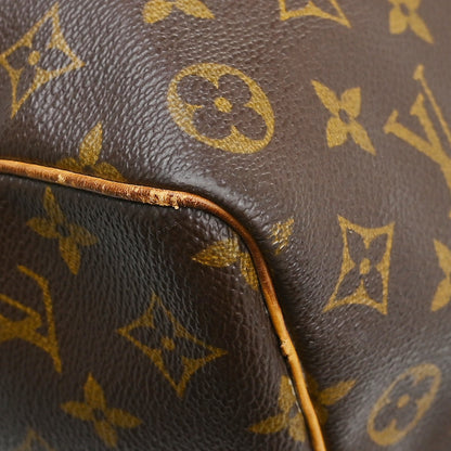 Louis Vuitton Keepall Monogram, Brown, Canvas, Travel Bag
