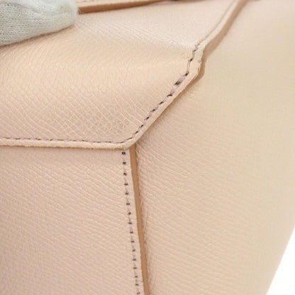 Celine Belt Leather, Pink, Leather, Handbag