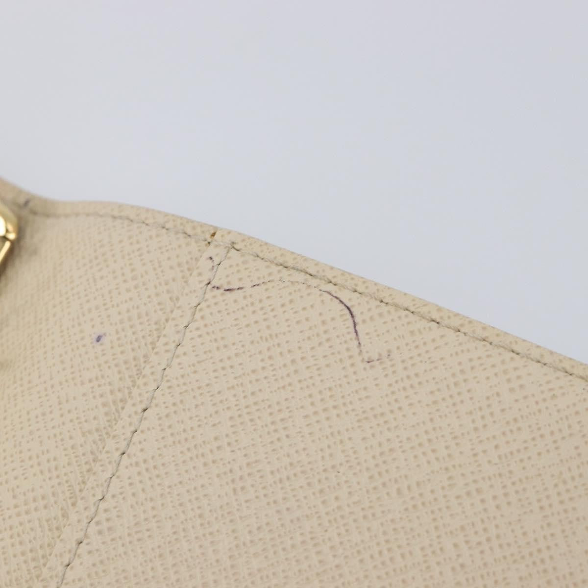 Louis Vuitton Ring Agenda Cover Damier, Beige, Canvas, Briefcase