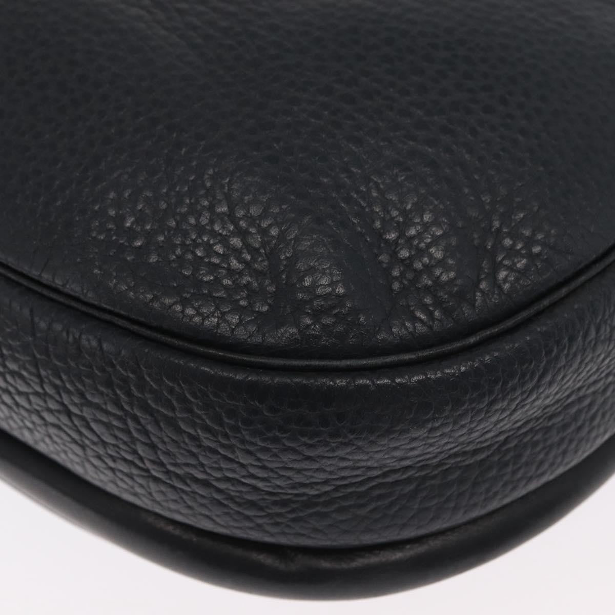 Christian Dior Vintage Leather, Navy, Leather, Shoulder Bag