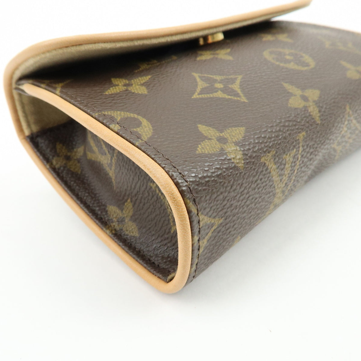 Louis Vuitton Florentine Waist Monogram Canvas, Brown, Canvas, Handbag