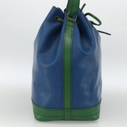 Louis Vuitton Bicolor Noe Epi Leather, Blue, Leather, Shoulder Bag