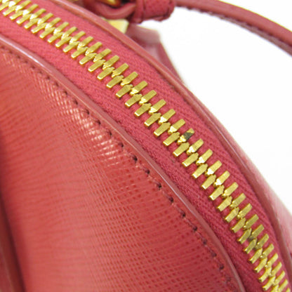 Prada Saffiano, Pink, Leather, handbag