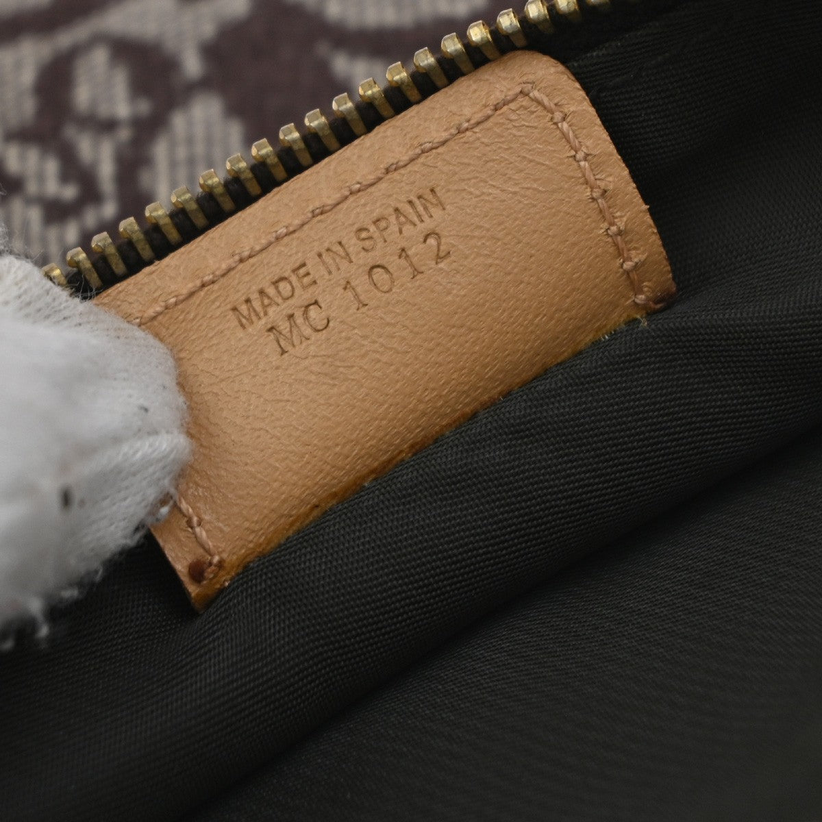 Christian Dior Vintage Saddle Diorissimo Canvas, Brown, Canvas, Handbag