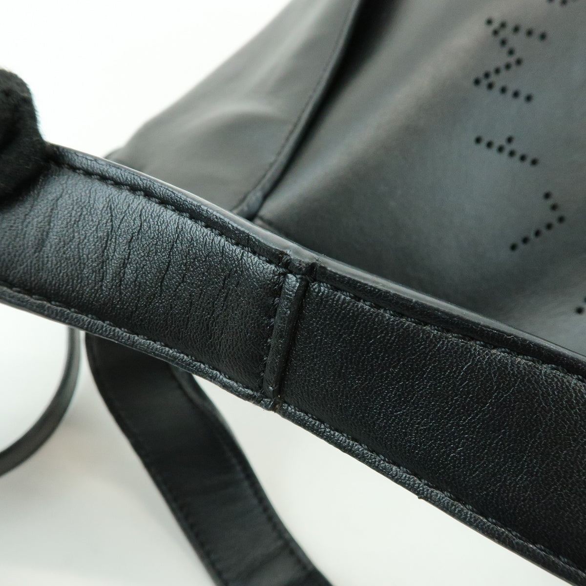 Stella McCartney Alter Faux Leather, Black, Synthetic, Tote Bag